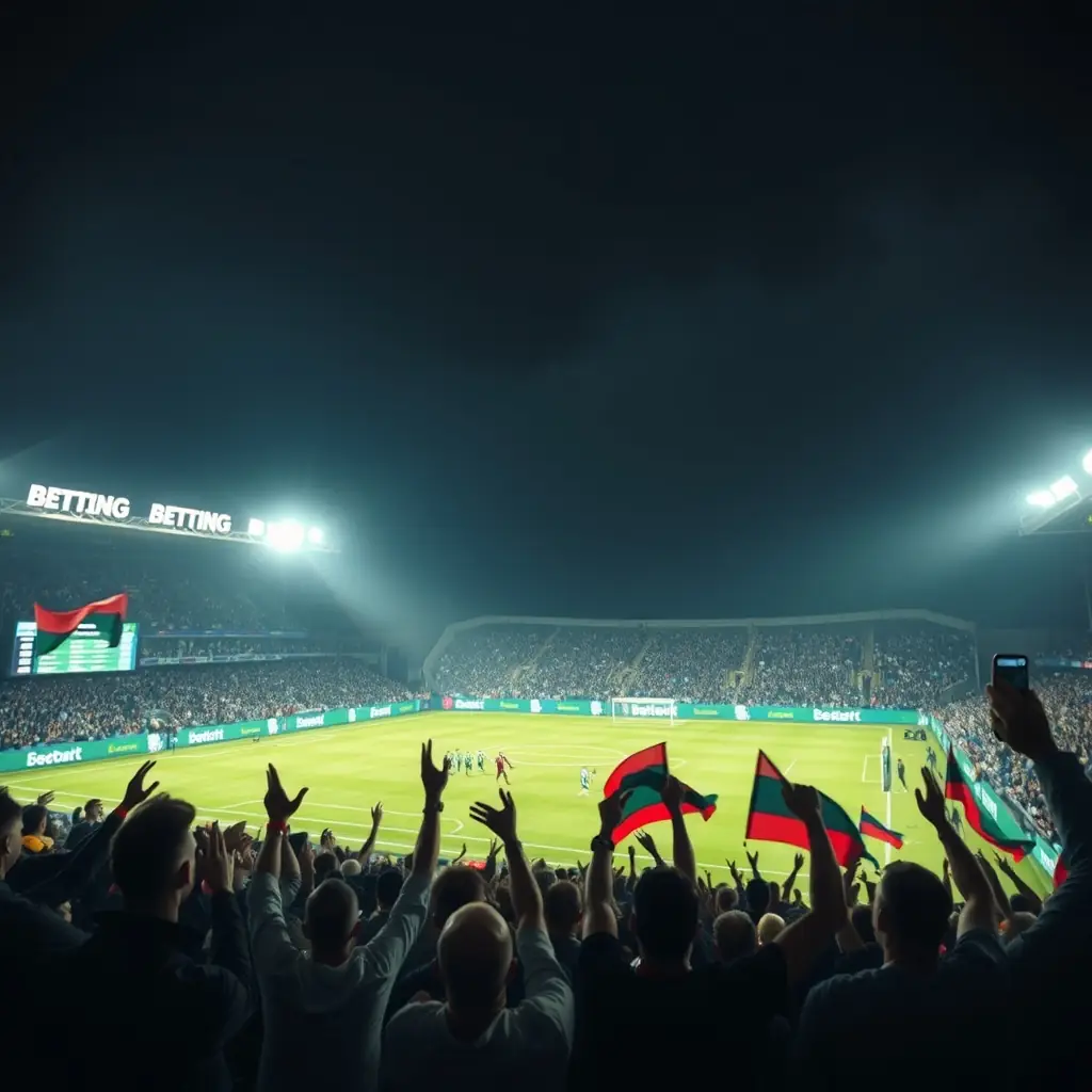 Suasana tribun memanas – saatnya bertaruh dengan Melbet!